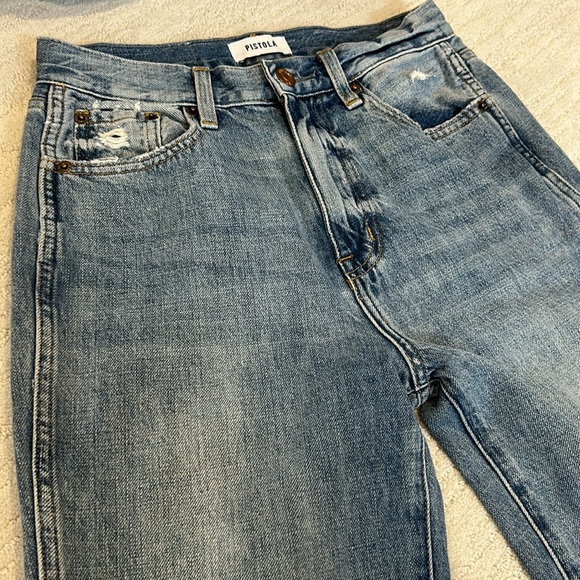 PISTOLA Cassie Super High Rise Straight Jean size 24" - Picture 13 of 15